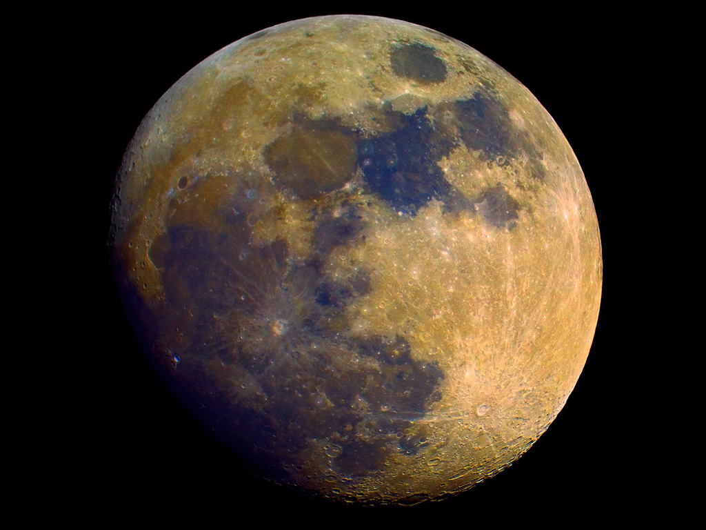 Moon In Real Colour