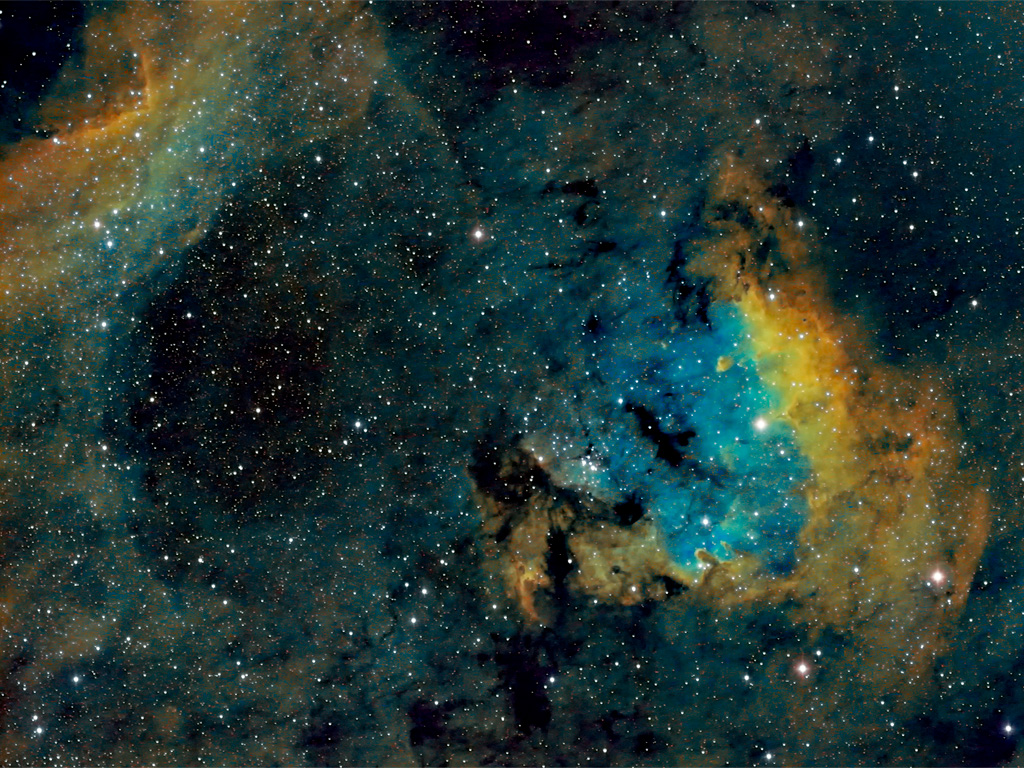NGC7822 Emission Nebula