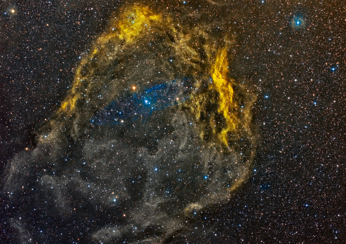 Sh2-129 Flying Bat Nebula