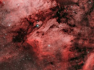 IC5070 Pelican Nebula In Bicolour